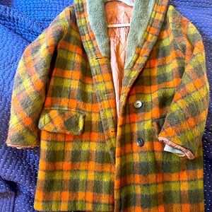 Vintage Fall mohair wool Mrs. Maisel coat
